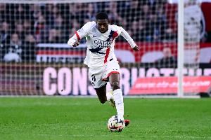 登贝莱2025年至今打进23球，本世纪以来自然年同期进球仅少于梅西